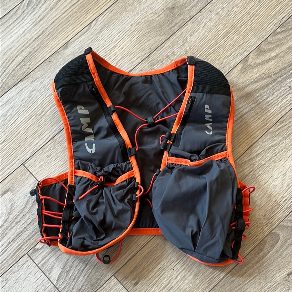 CAMP Trail Force Black and Orange Running Vest